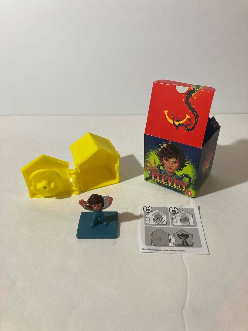McDonald's Stranger Things Tales From 85 Eleven Figure #1 with Case